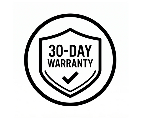 30 Day Warranty